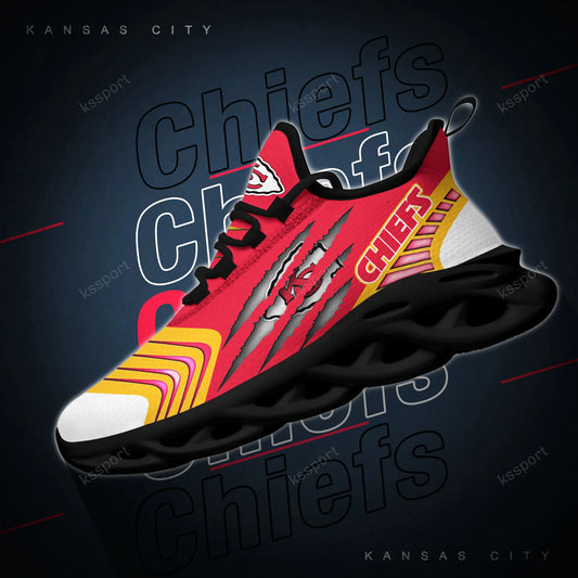 Kansas City Chiefs Yezy Running Sneakers BB415