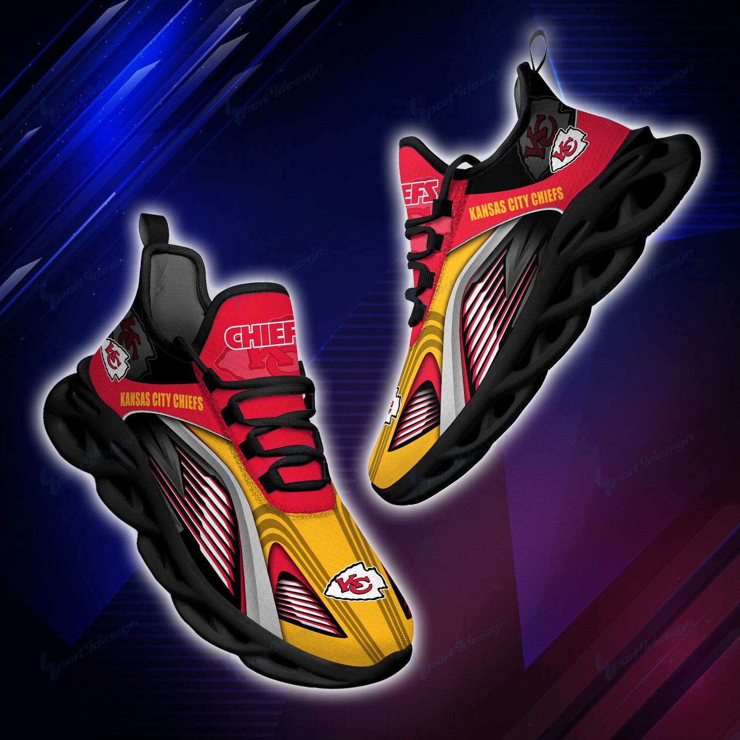 Kansas City Chiefs Yezy Running Sneakers BB962