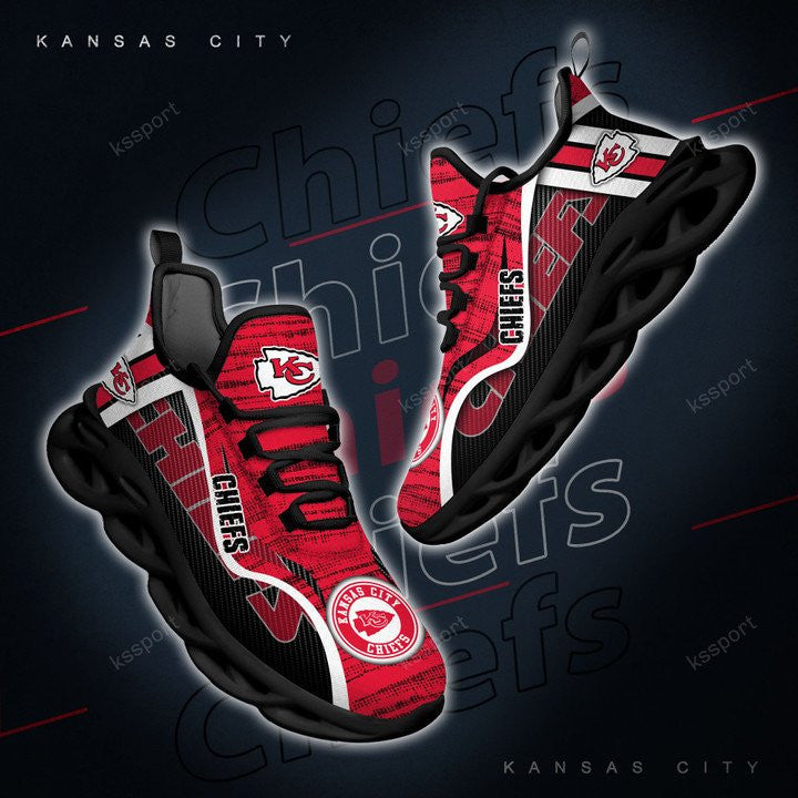 Kansas City Chiefs Yezy Running Sneakers BG787