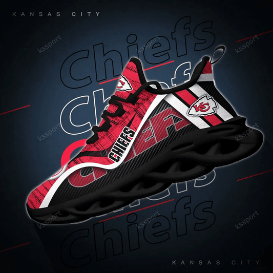 Kansas City Chiefs Yezy Running Sneakers BG787