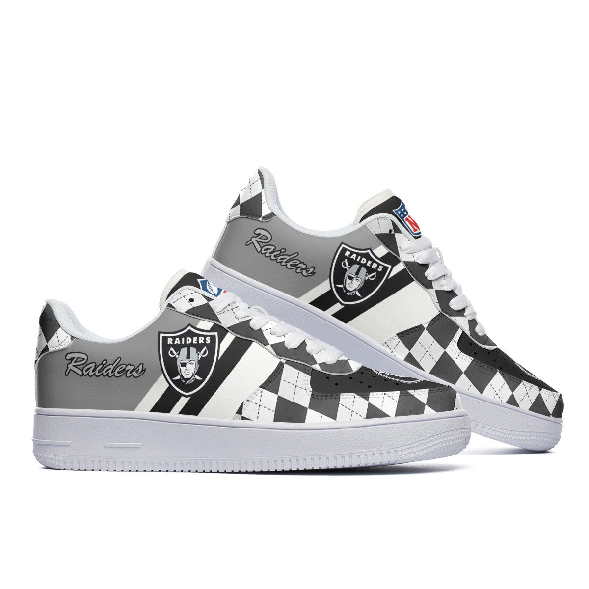 Las Vegas Raiders AF1 Shoes BG159