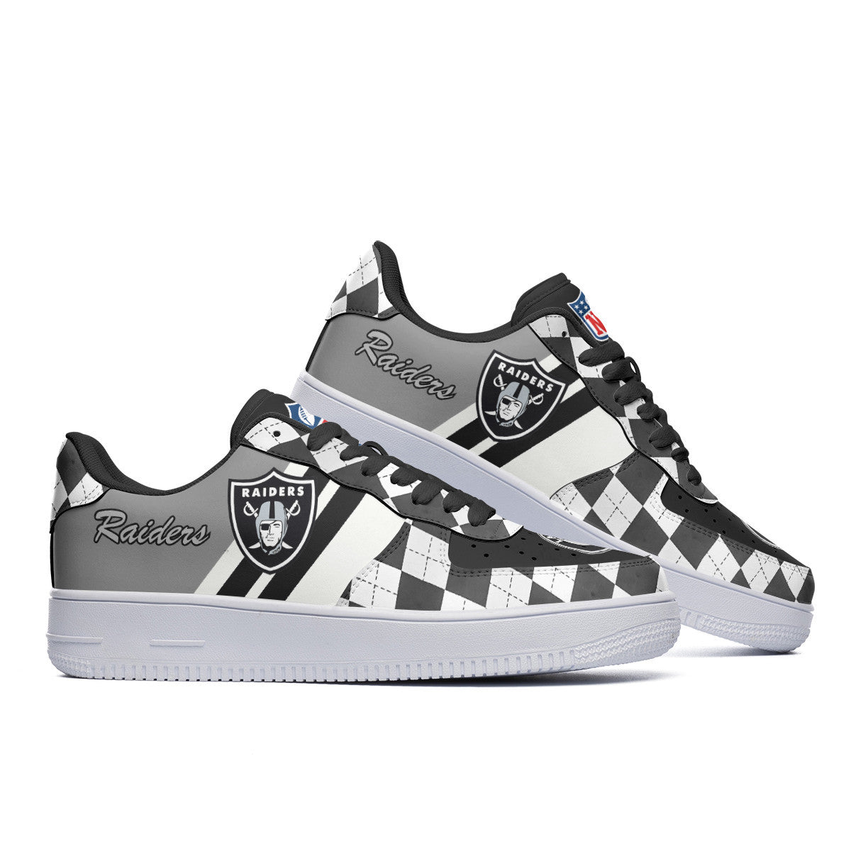 Las Vegas Raiders AF1 Shoes BG159