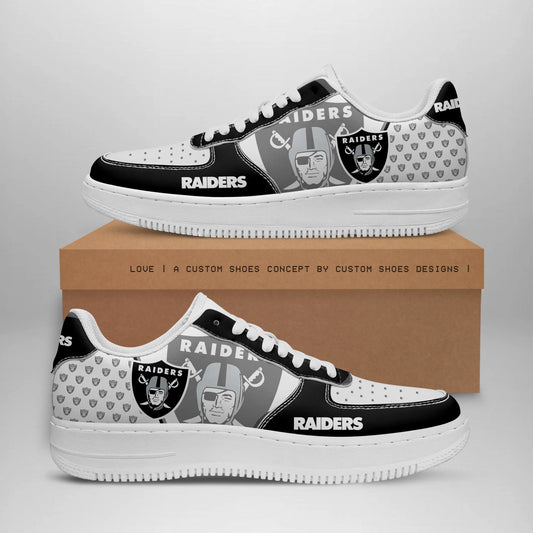 Las Vegas Raiders AF1 Shoes BG244