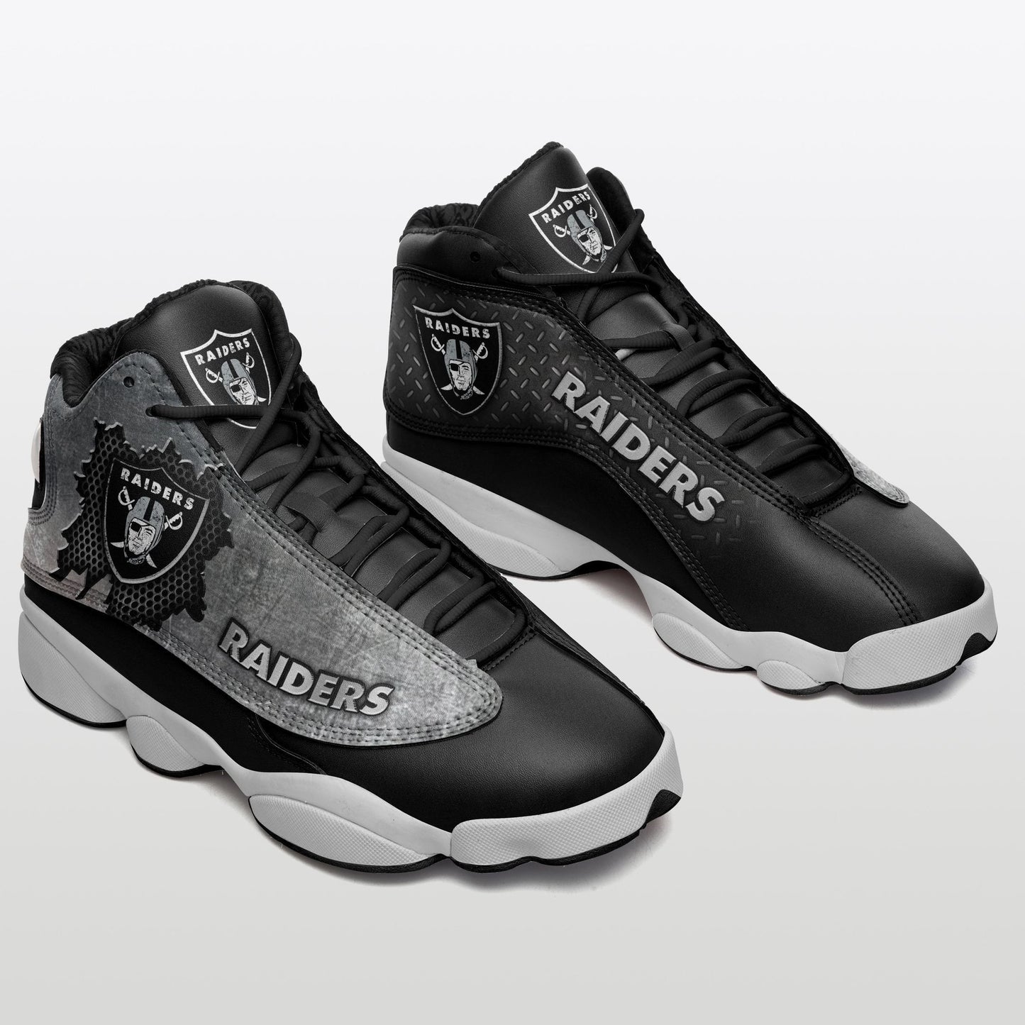 Las Vegas Raiders Air JD13 Sneakers 145