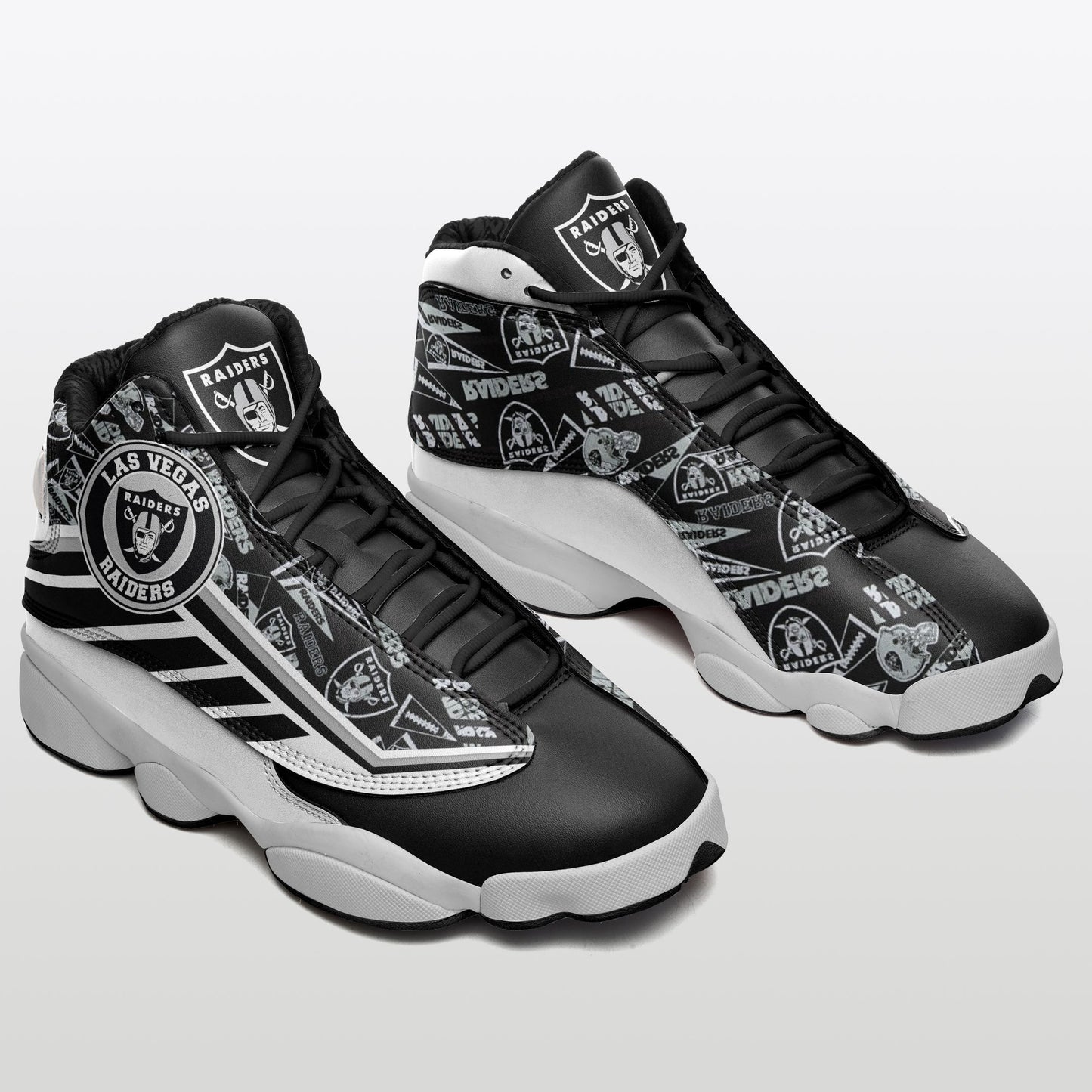 Las Vegas Raiders Air JD13 Sneakers 636