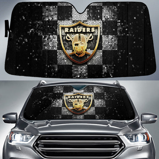 Las Vegas Raiders Auto Sun Shade BG103