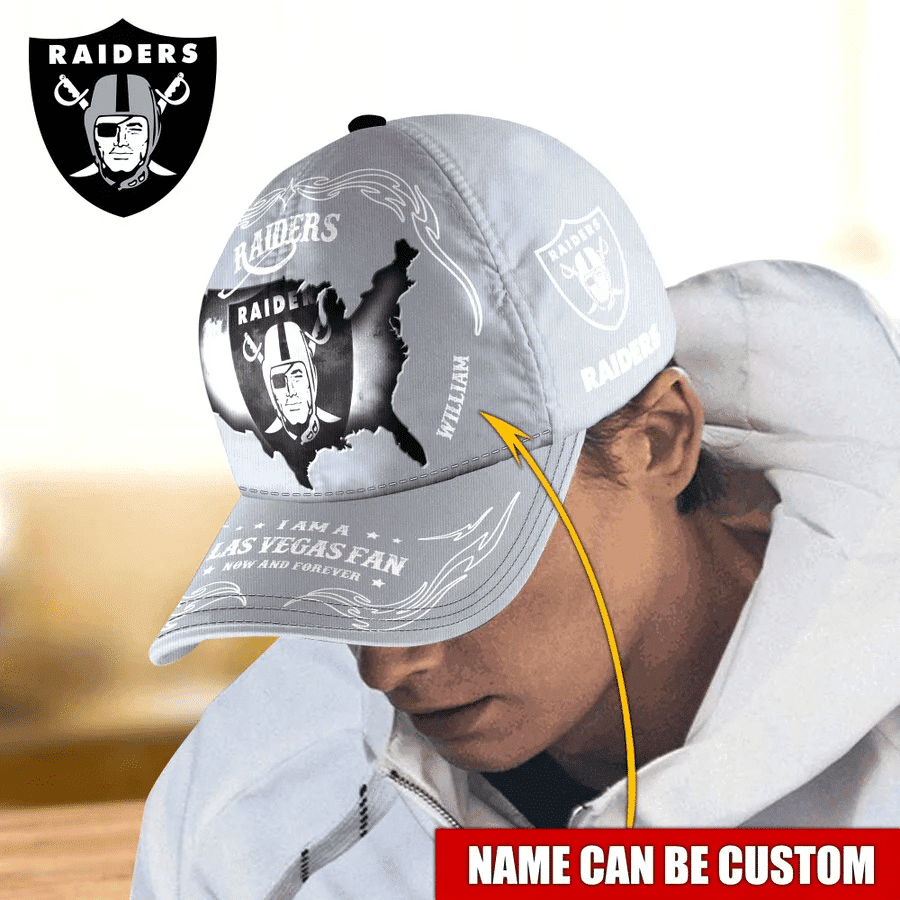 Las Vegas Raiders Baseball Caps Custom Name