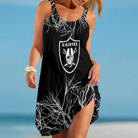 Las Vegas Raiders Beach Dress 106