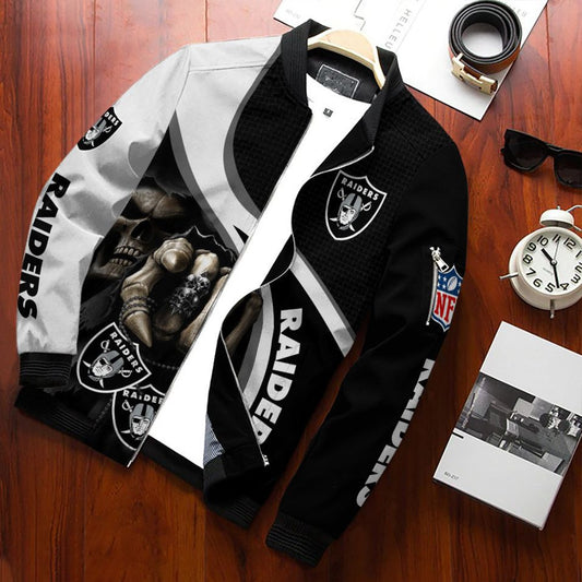 Las Vegas Raiders Bomber Jacket 654