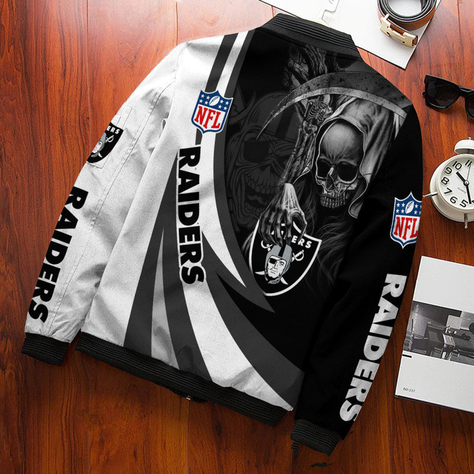 Las Vegas Raiders Bomber Jacket 786