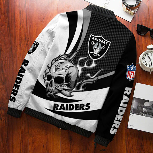 Las Vegas Raiders Bomber Jacket 793