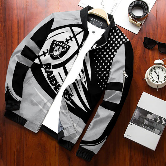 Las Vegas Raiders Bomber Jacket BG125