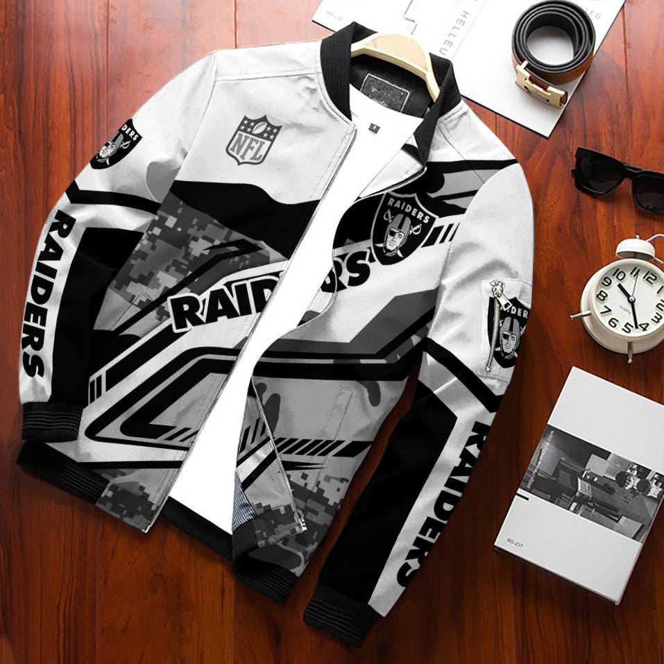 Las Vegas Raiders Bomber Jacket BG510