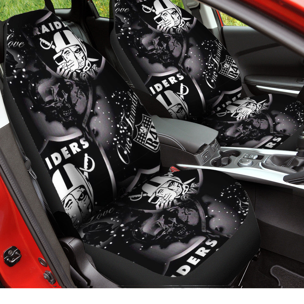 Las Vegas Raiders Car Seat Covers BG199