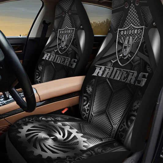 Las Vegas Raiders Car Seat Covers BG205