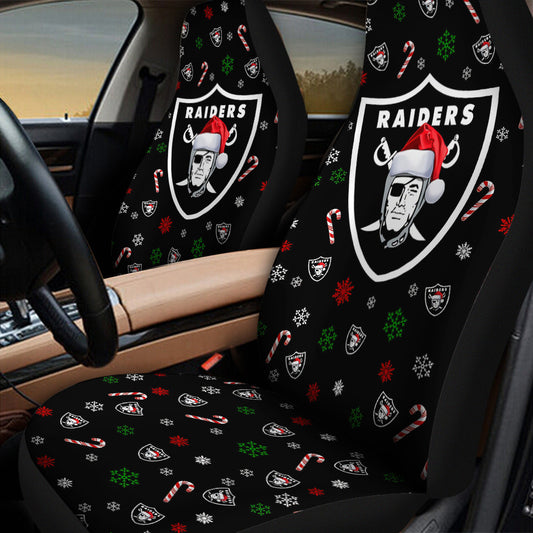 Las Vegas Raiders Car Seat Covers BG317