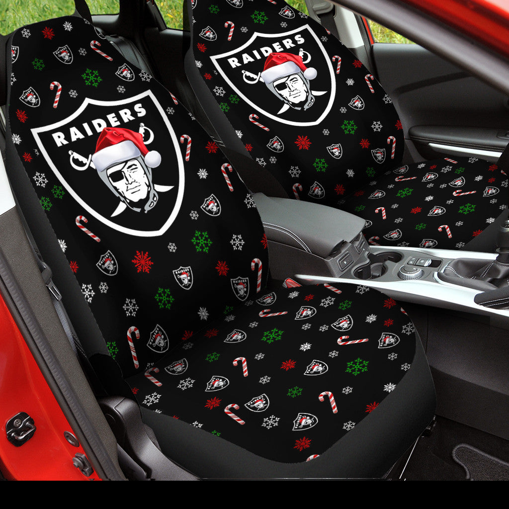 Las Vegas Raiders Car Seat Covers BG317