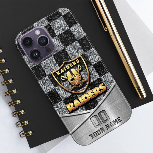 Las Vegas Raiders Personalized Phone Case BGPC106