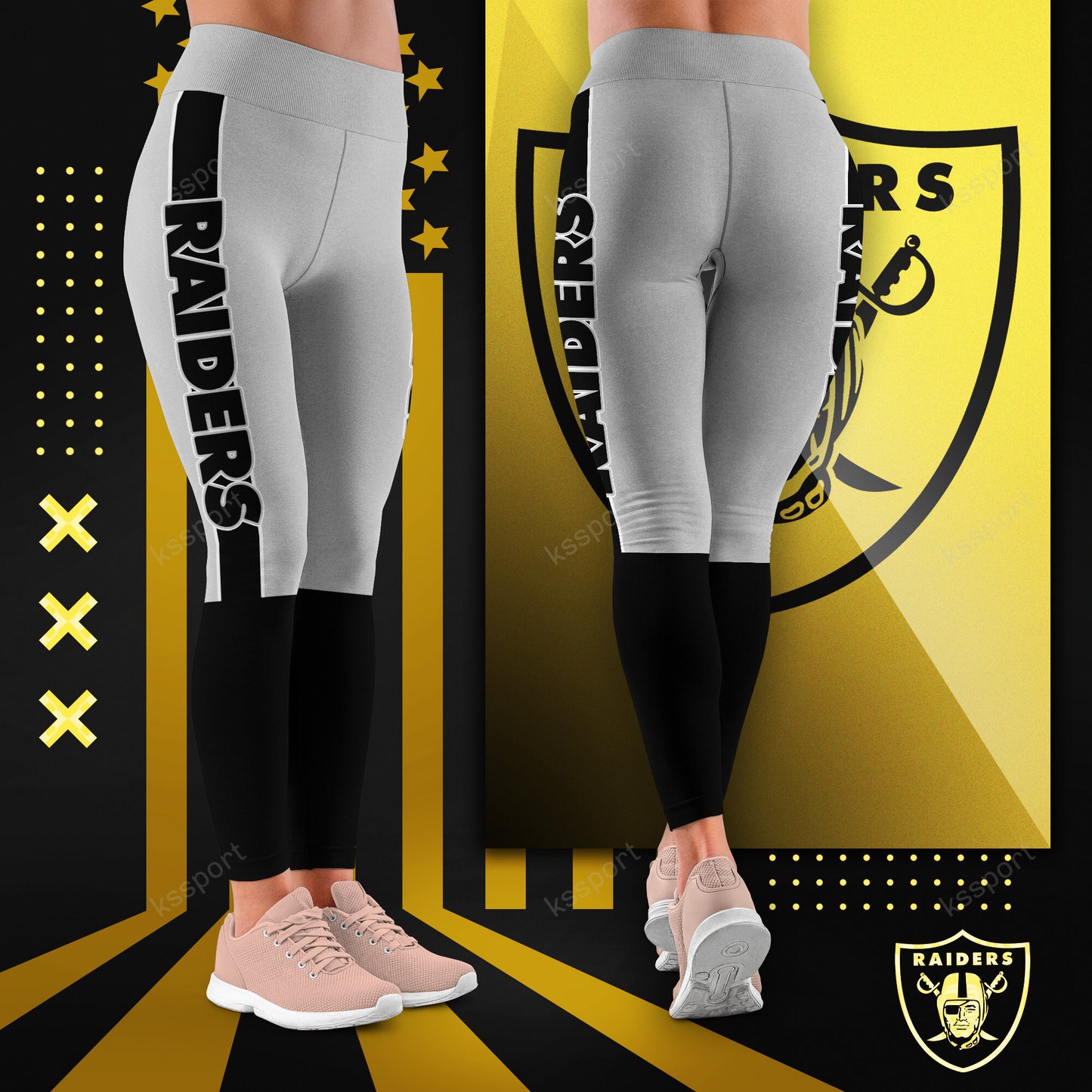 Las Vegas Raiders Leggings BG122