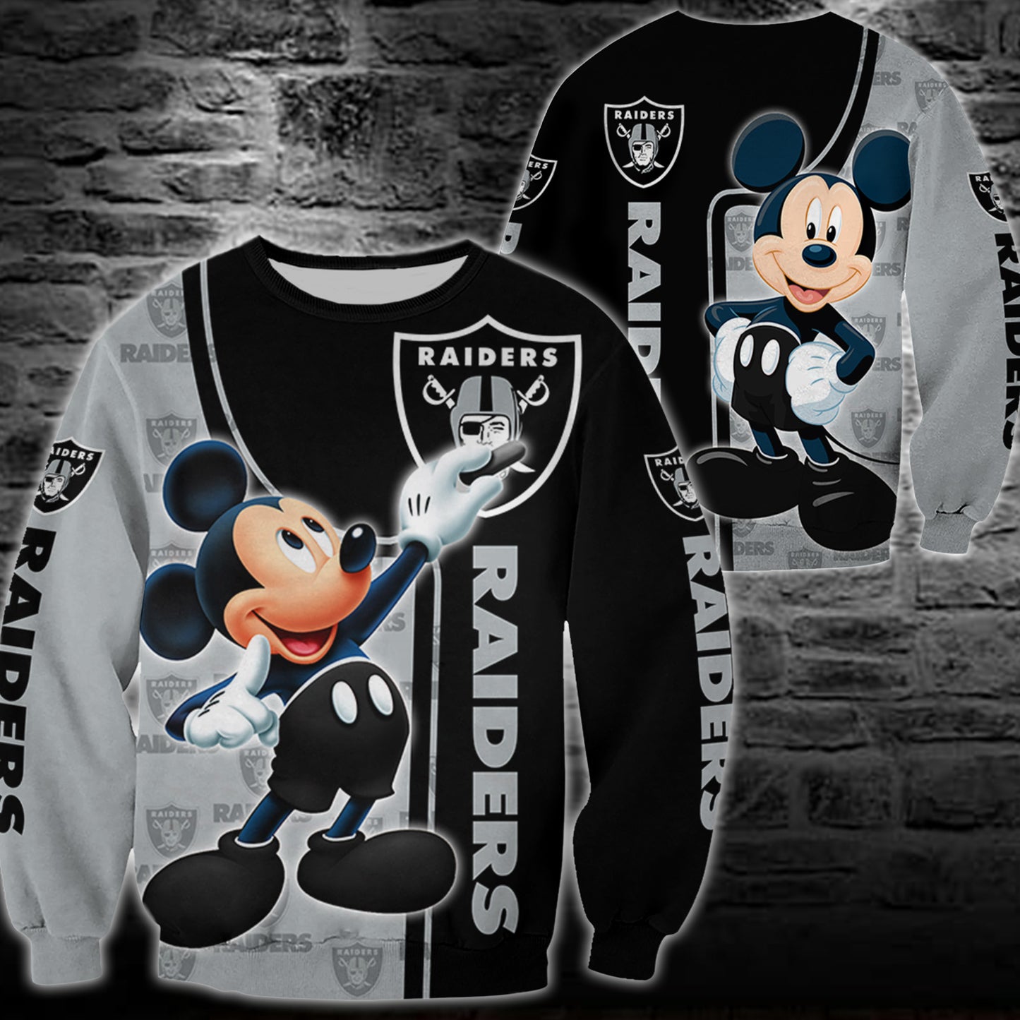 Las Vegas Raiders Mickey All Over Printed 116