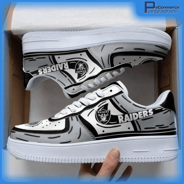 Las Vegas Raiders NFL Air Force 1 Sneaker Trending
