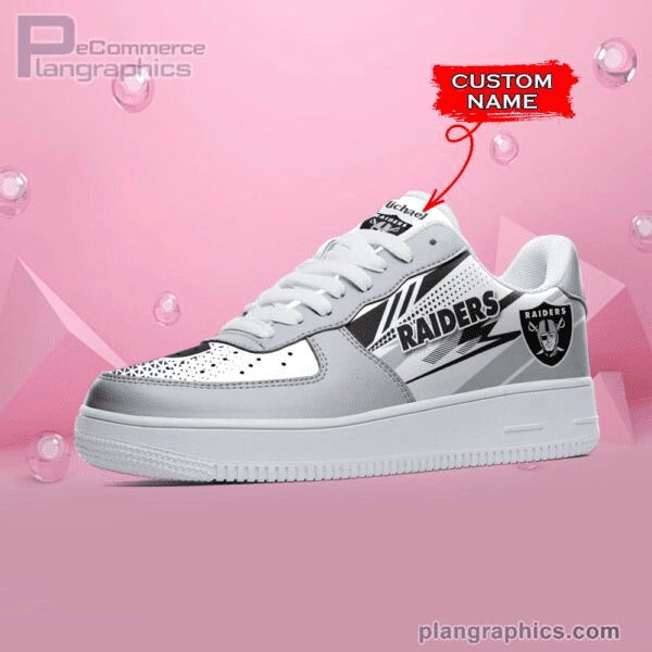 Las Vegas Raiders NFL Personalized Air Force 1 Shoes