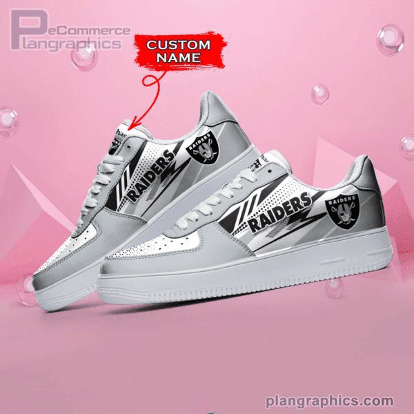 Las Vegas Raiders NFL Personalized Air Force 1 Shoes