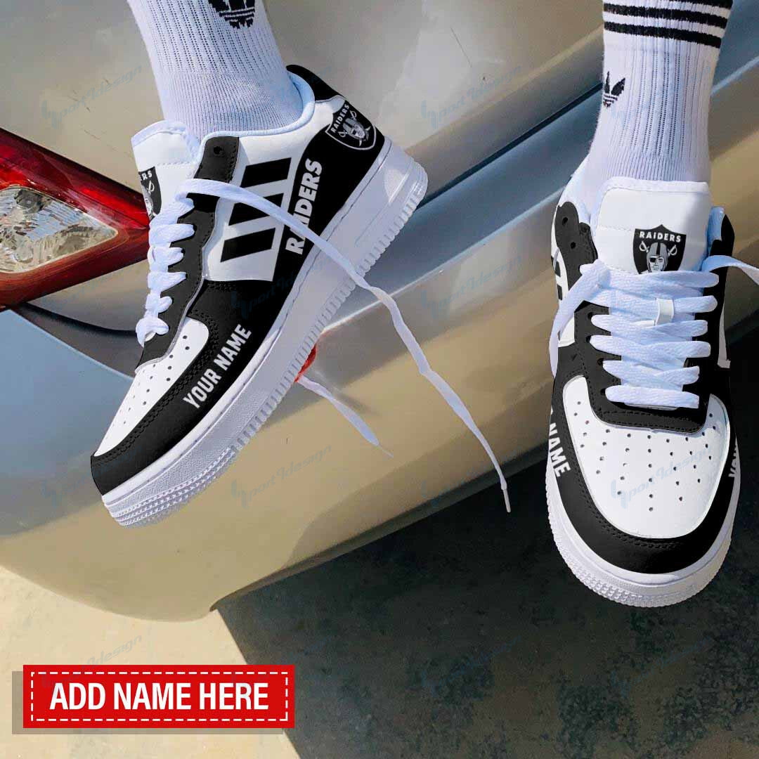 Las Vegas Raiders Personalized AF1 Shoes BG127