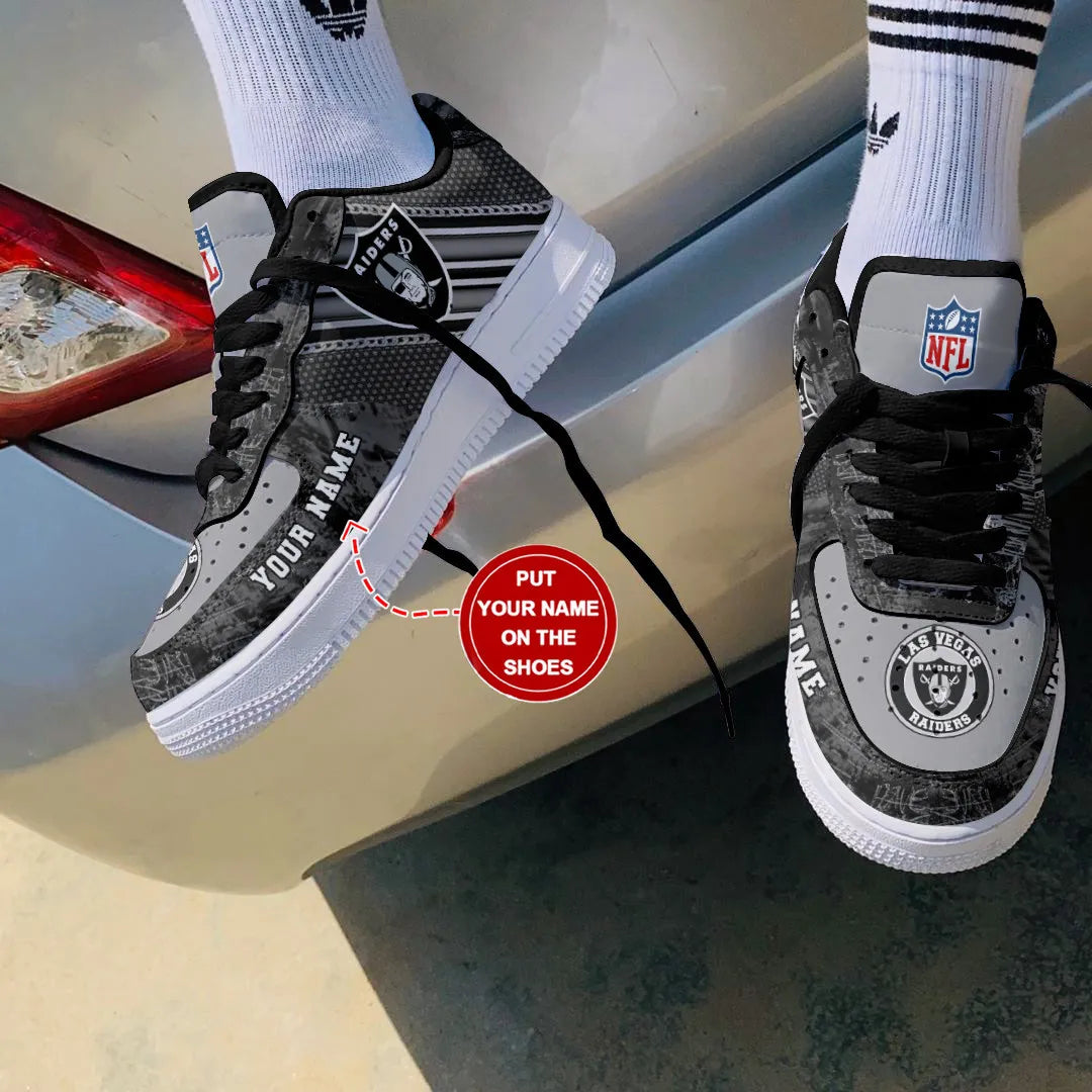 Las Vegas Raiders Personalized AF1 Shoes BG183