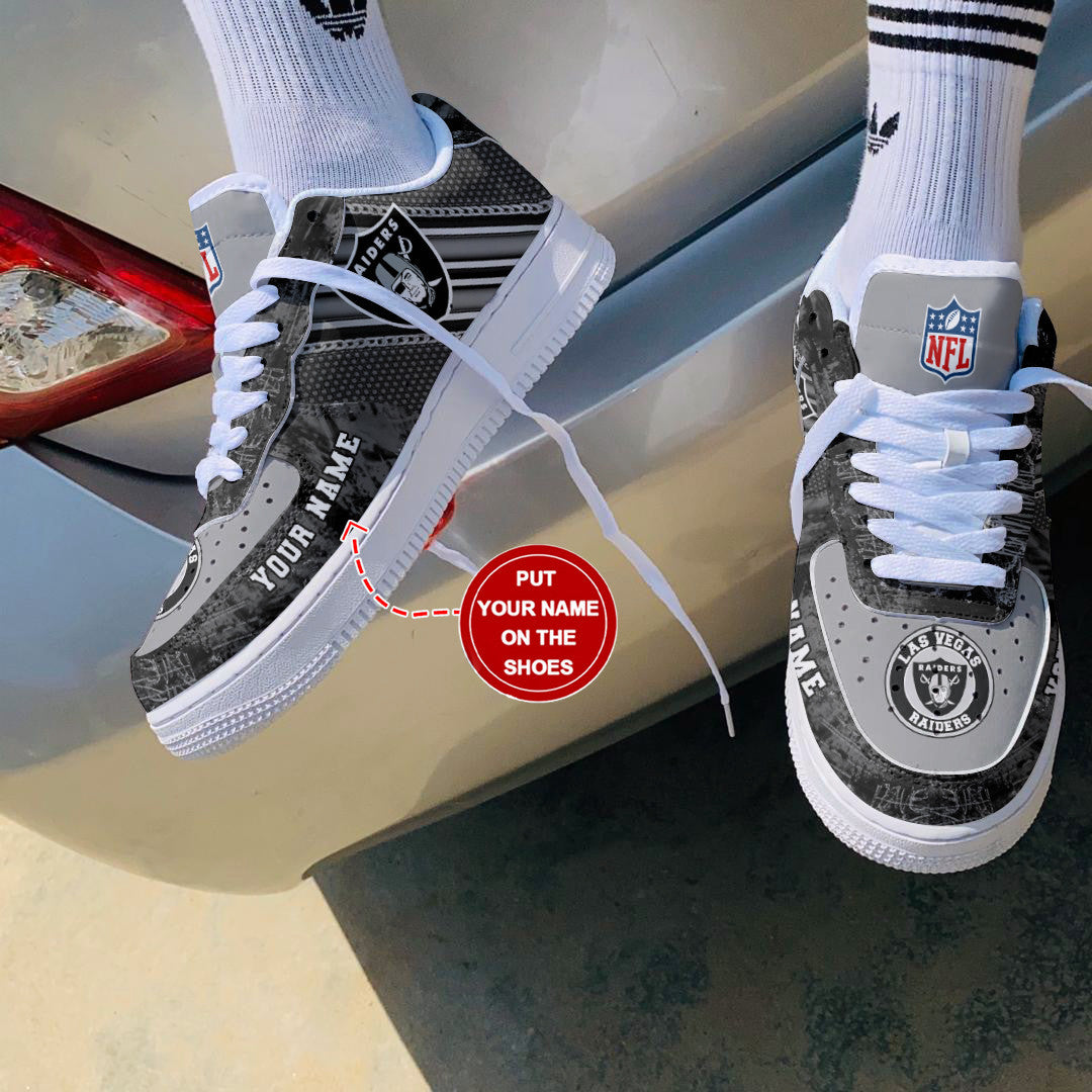 Las Vegas Raiders Personalized AF1 Shoes BG183
