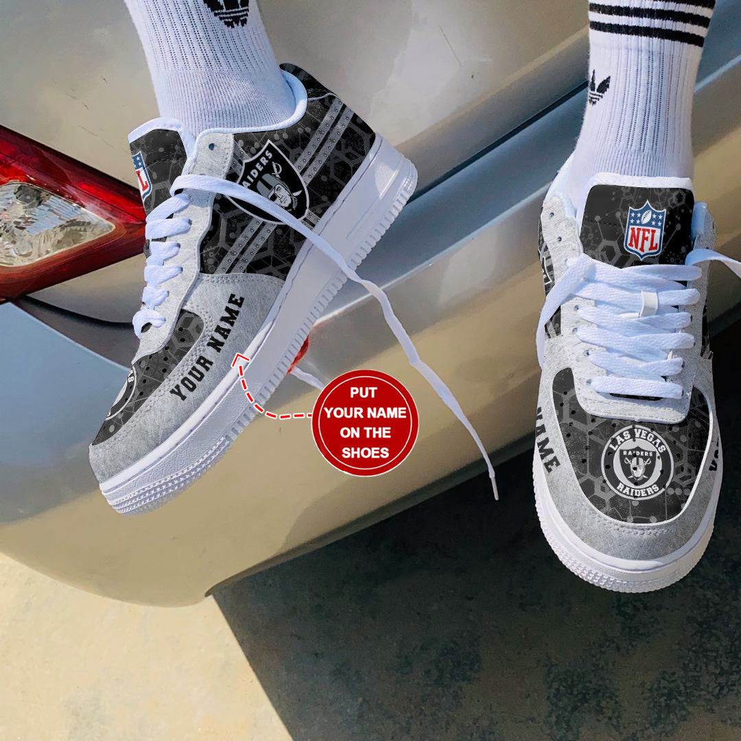 Las Vegas Raiders Personalized AF1 Shoes BG184
