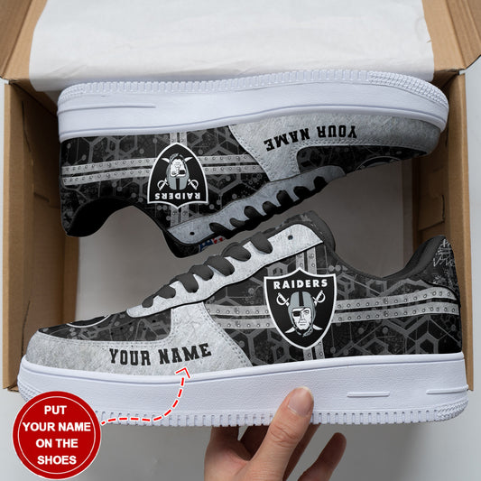 Las Vegas Raiders Personalized AF1 Shoes BG184