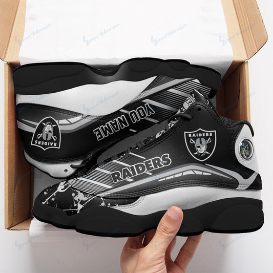 Las Vegas Raiders Personalized AJD13 Sneakers BG140
