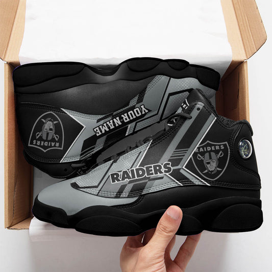 Las Vegas Raiders Personalized AJD13 Sneakers BG175