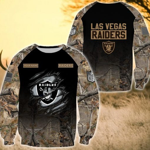 Las Vegas Raiders Personalized All Over Printed 410