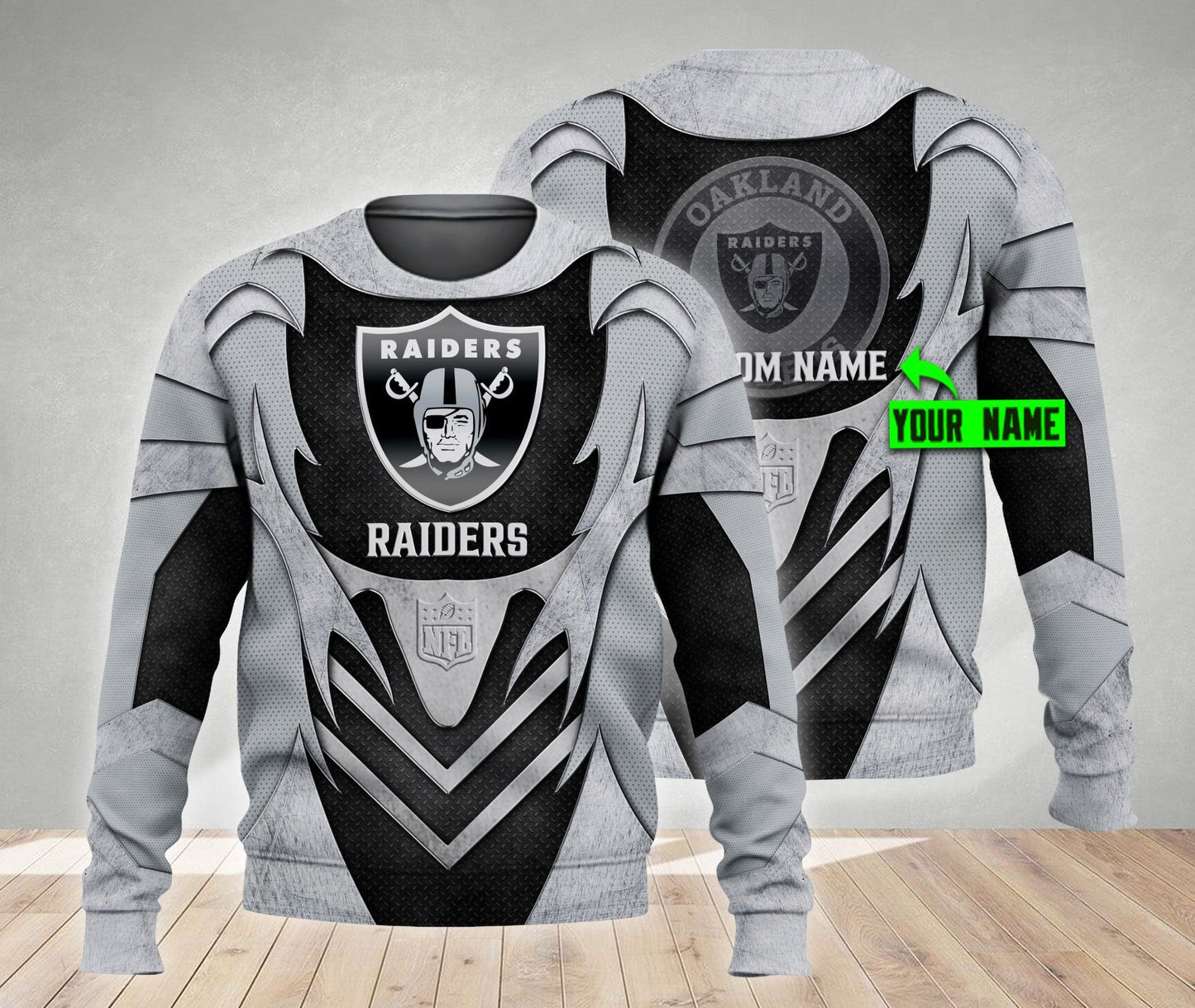 Las Vegas Raiders Personalized All Over Printed 466