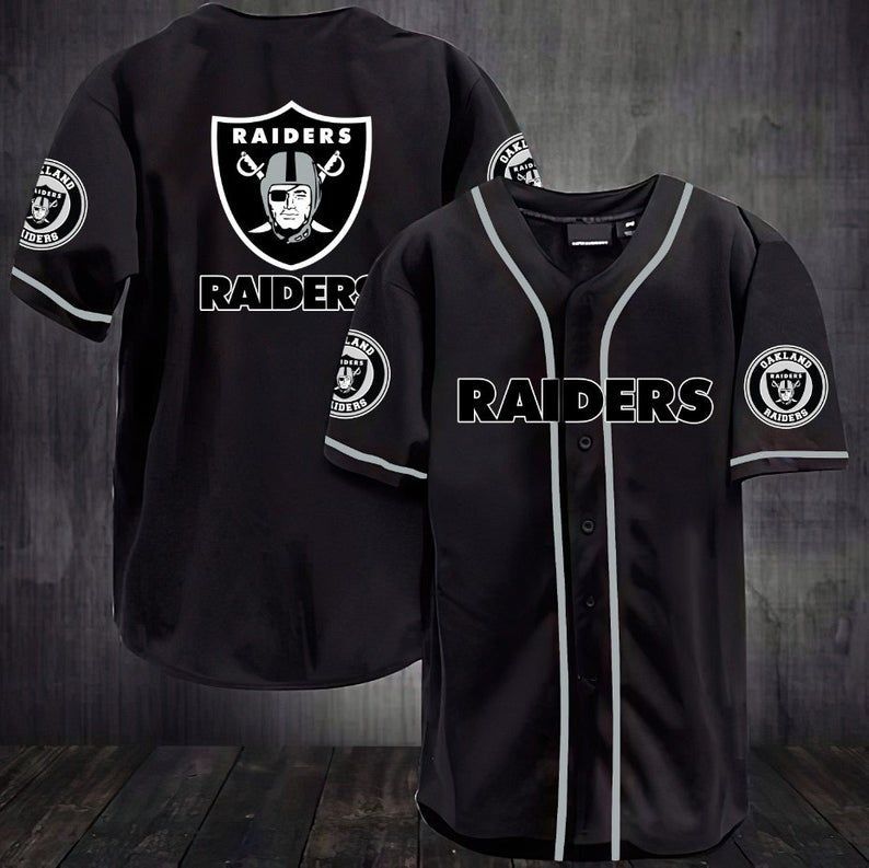 Las Vegas Raiders Personalized Baseball Jersey Shirt 38