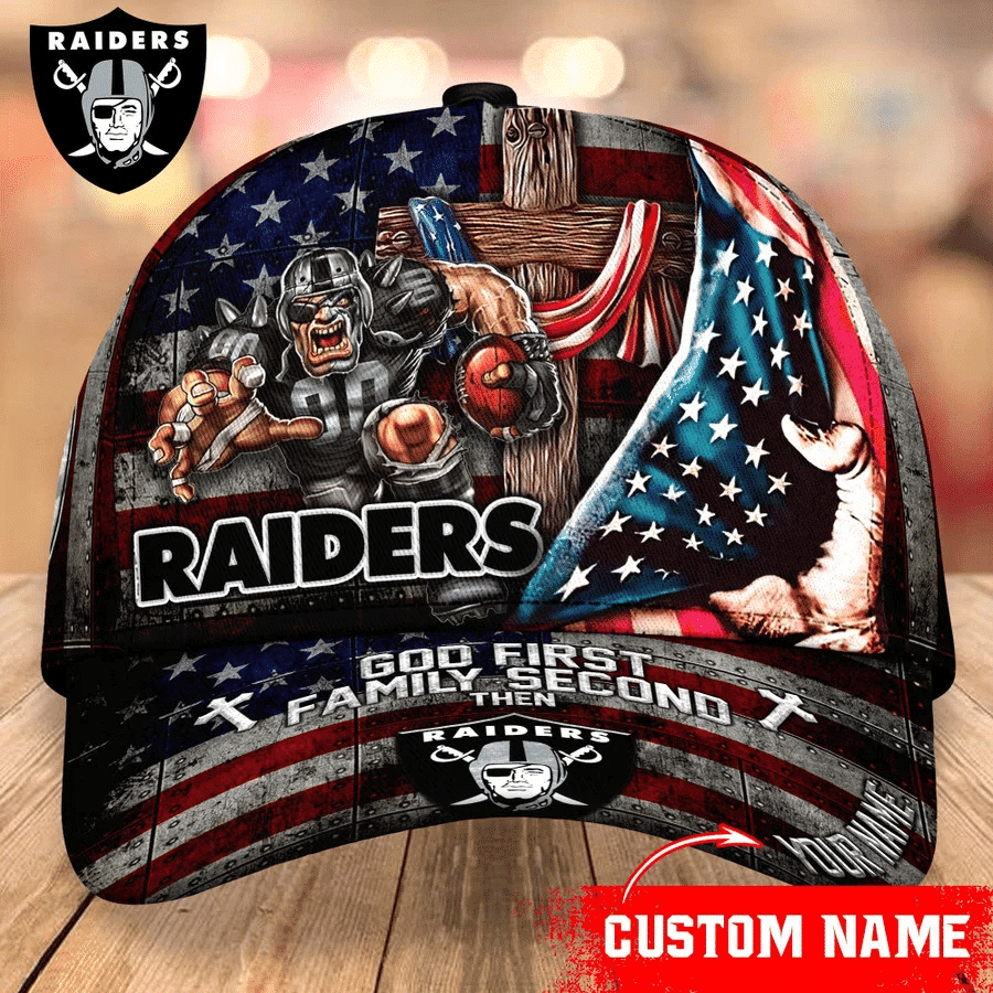 Las Vegas Raiders Personalized Classic Cap BB353