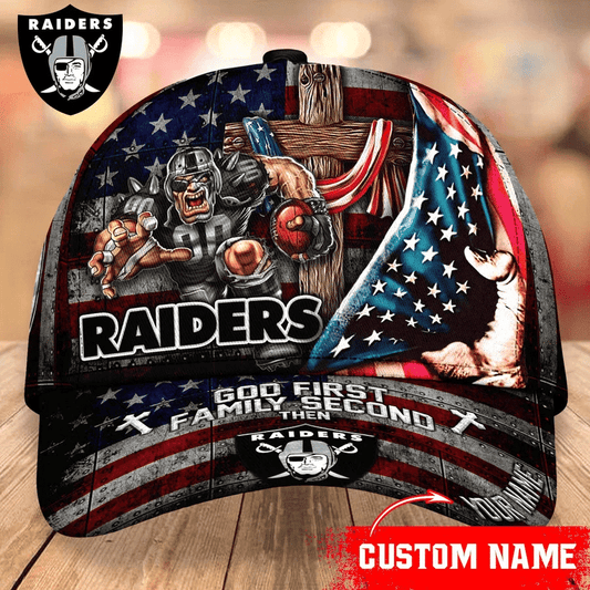 Las Vegas Raiders Personalized Classic Cap BB353