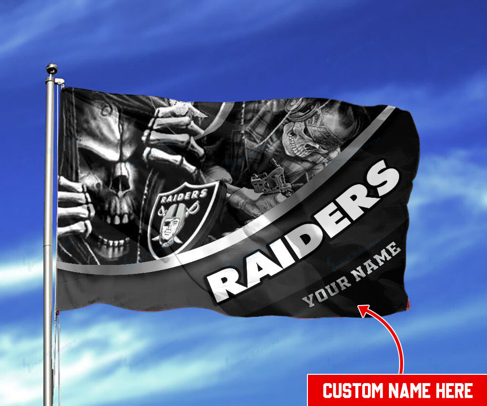 Las Vegas Raiders Personalized Flag 131