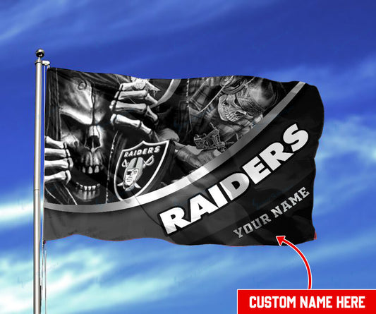 Las Vegas Raiders Personalized Flag 131