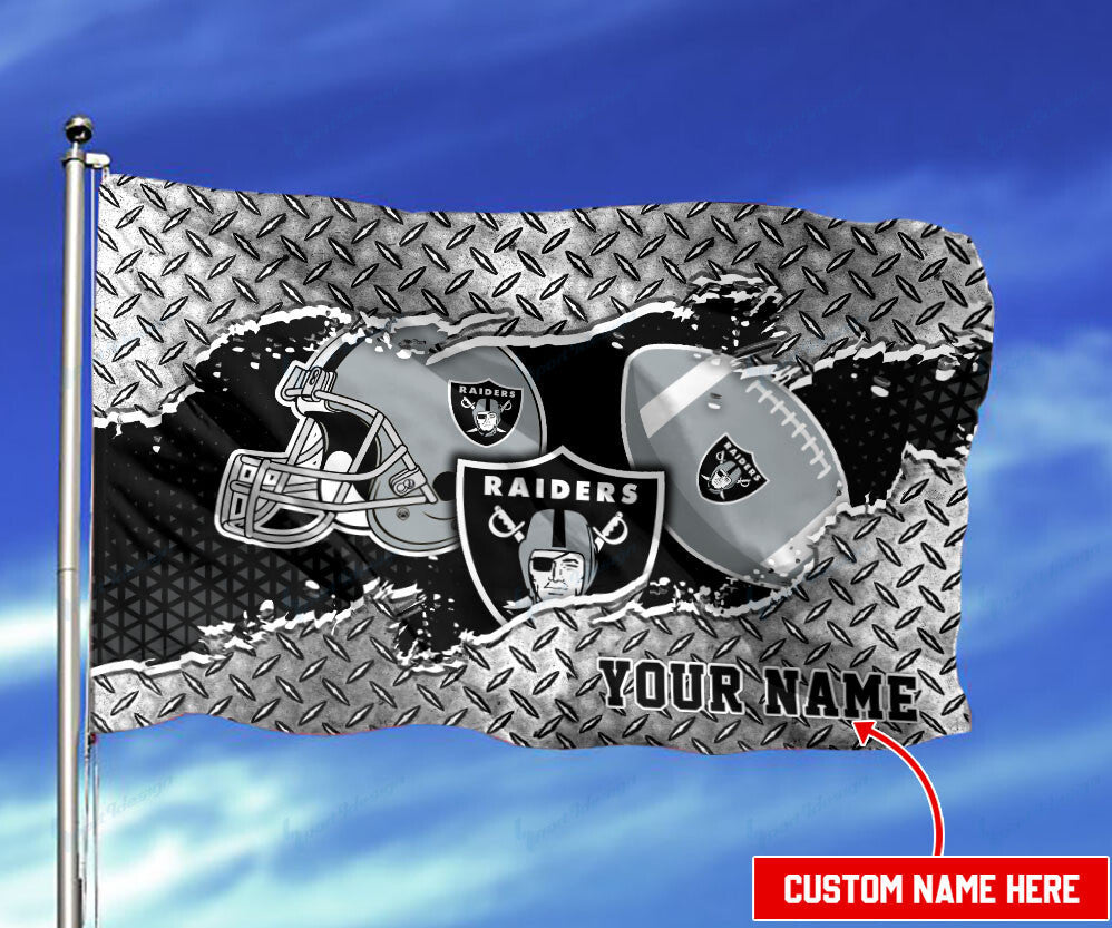 Las Vegas Raiders Personalized Flag 132
