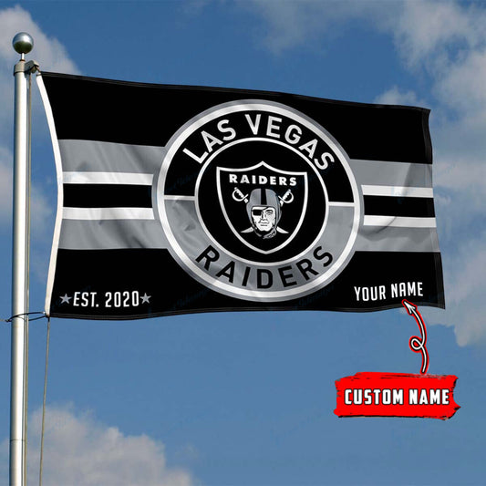 Las Vegas Raiders Personalized Flag 189