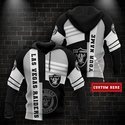 Las Vegas Raiders Personalized Hoodie and Jogger Set BG868