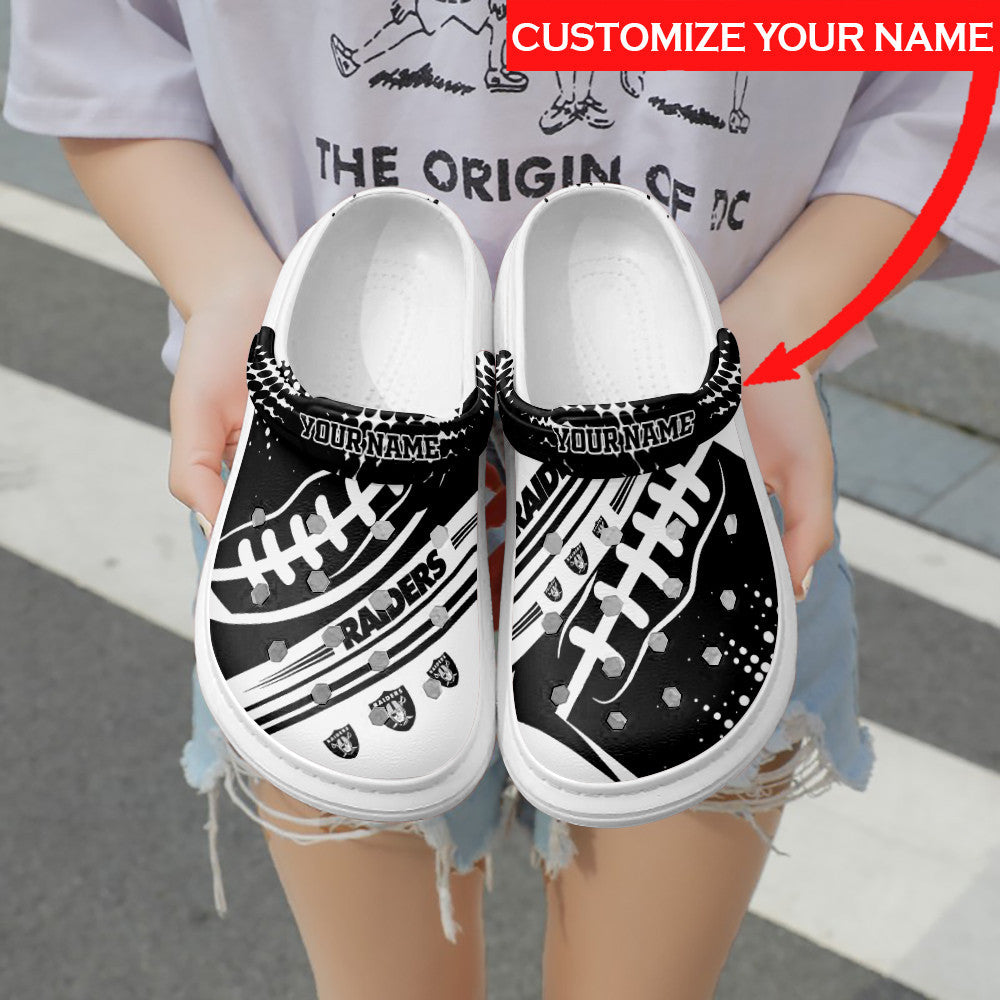 Las Vegas Raiders Personalized Limited Clog BG117