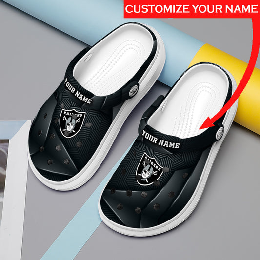 Las Vegas Raiders Personalized Limited Clog BG185