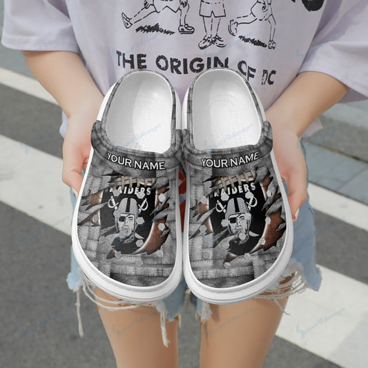 Las Vegas Raiders Personalized Limited Clog BG22
