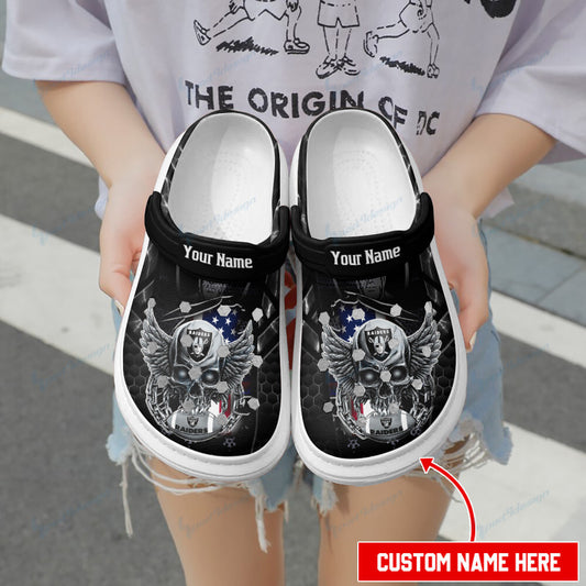 Las Vegas Raiders Personalized Limited Clog BG46
