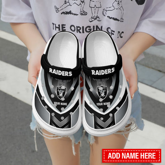 Las Vegas Raiders Personalized Limited Clog BG68