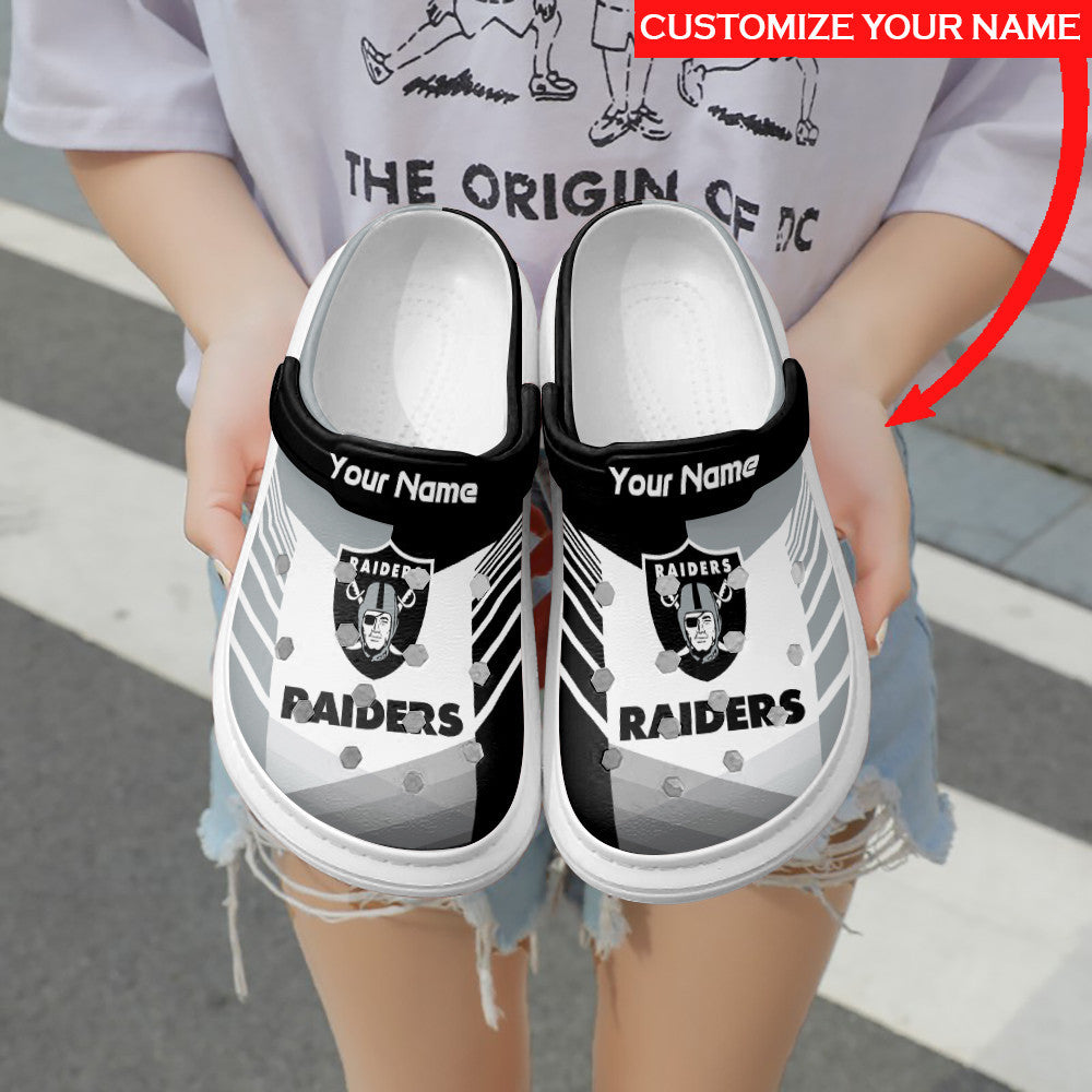 Las Vegas Raiders Personalized Limited Clog BG82